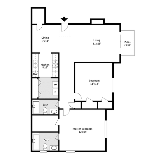 Floorplan - Ascend at Stone Mountain