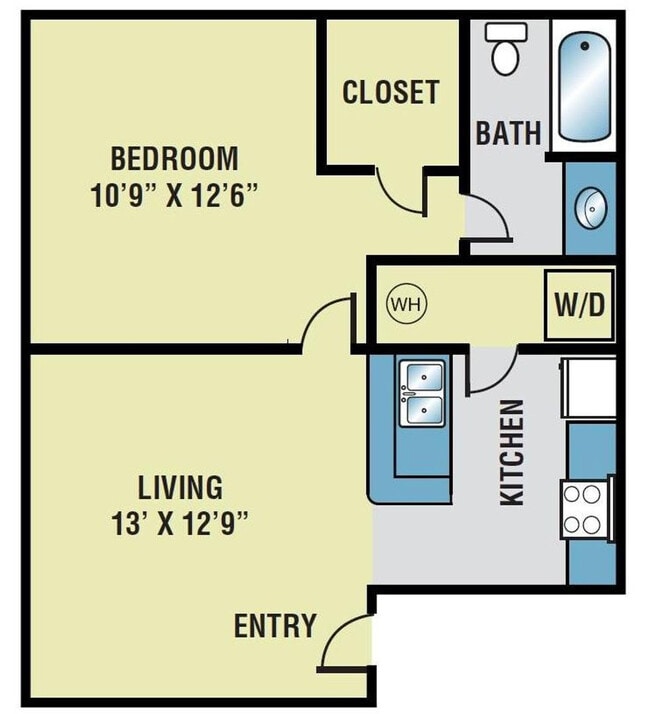 Floorplan - Woodcrest Apartments