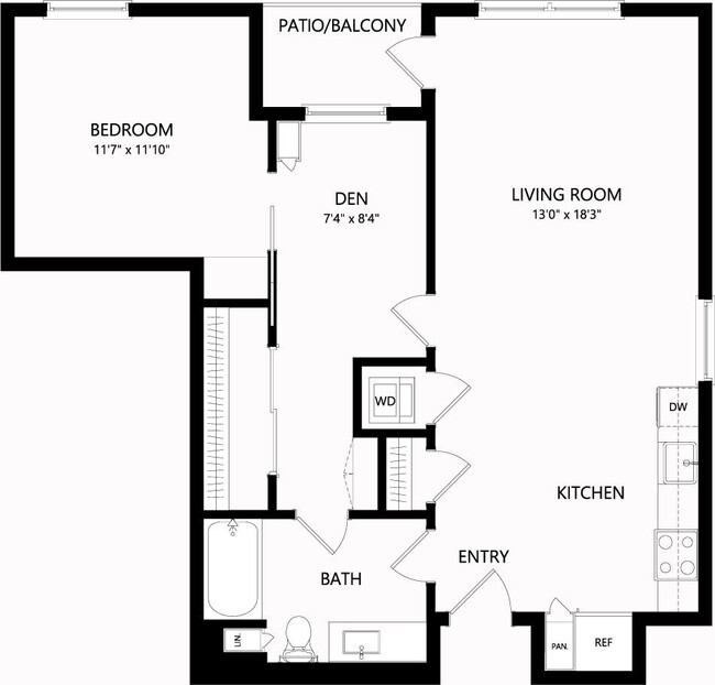 Floorplan - Huxley