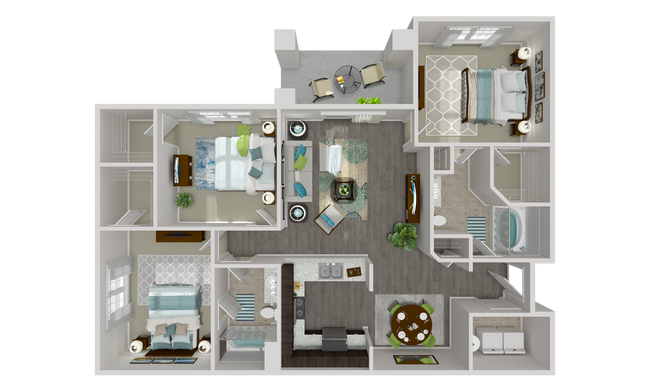 Floorplan - Faris Residences Goose Creek