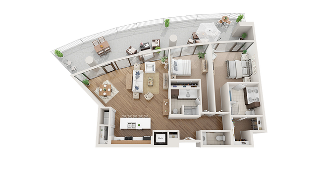 Penthouse 3 - Arrive Upper Kirby