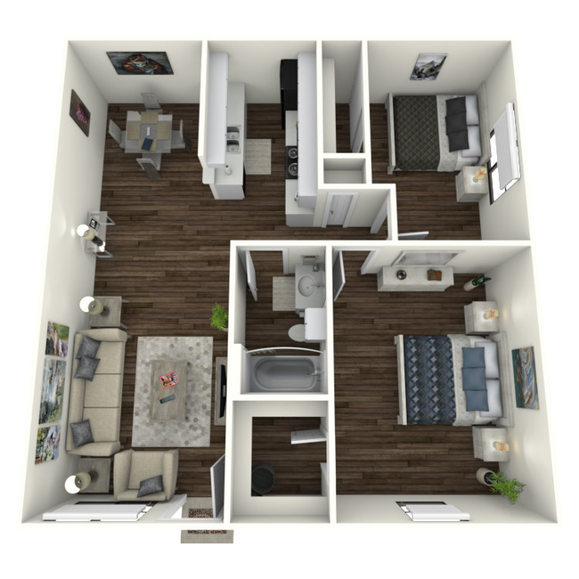 Floorplan - The Gardens at Midland