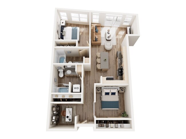 Floorplan - Prescott Wallingford Apartments