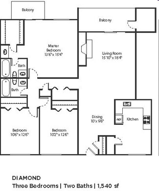 Diamond - Henley and Remy Apartments
