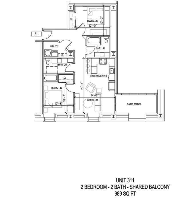 Unit #311 - B on Lindell