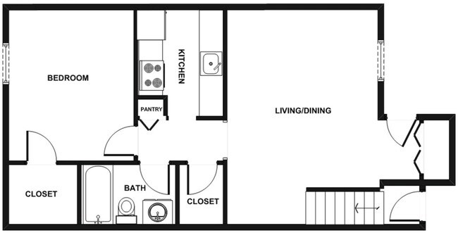 1BR/1BA - Hickory Ridge I & II