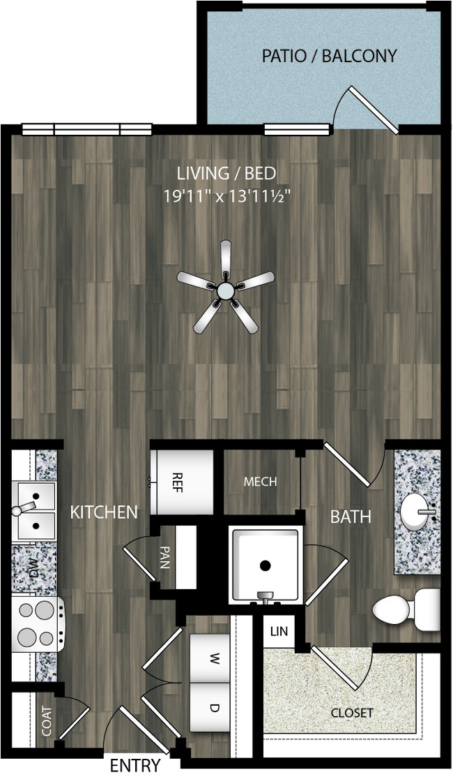 Floorplan - Oaks 55