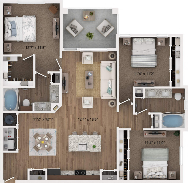 Floorplan - The Everson