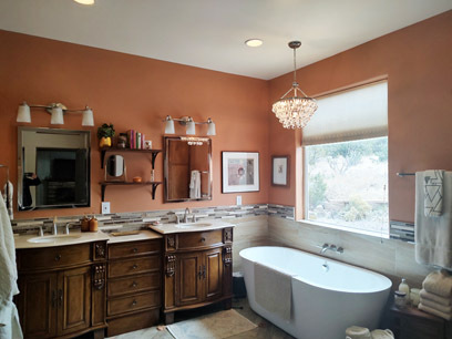 Soaking tub in bath - 11 Quail Meadow Rd