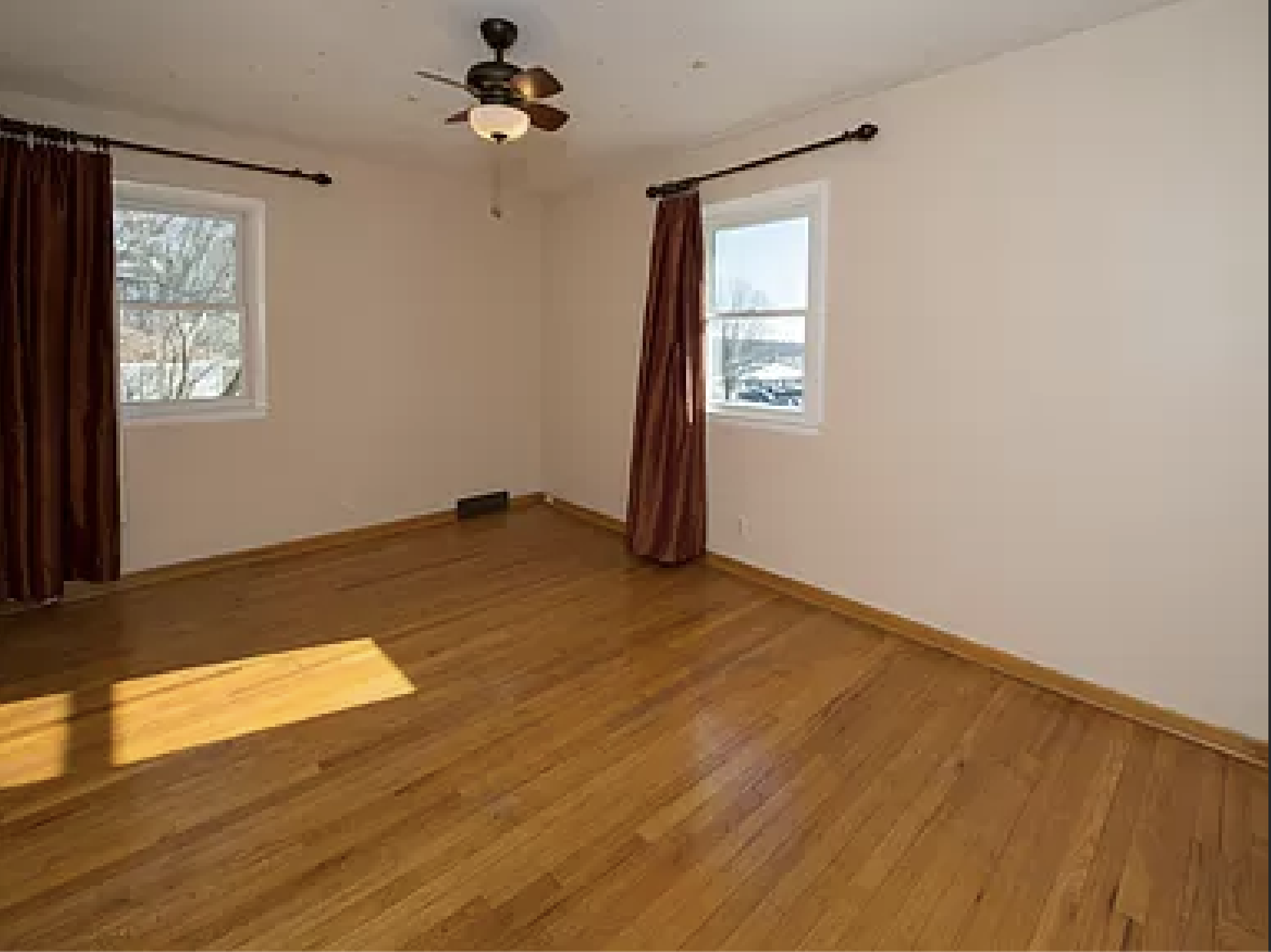 Bedroom, master, SE corner - 8120 Burdette St