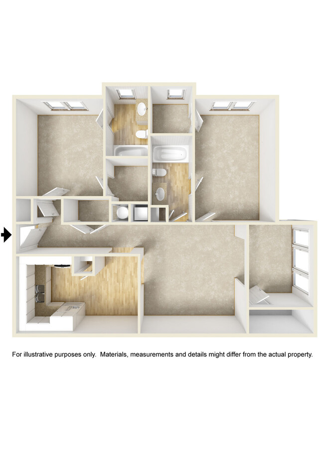 Floorplan - Summer Chase Apartments