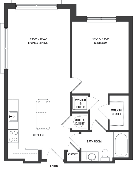 Floor Plan - 1800 Wilson Blvd