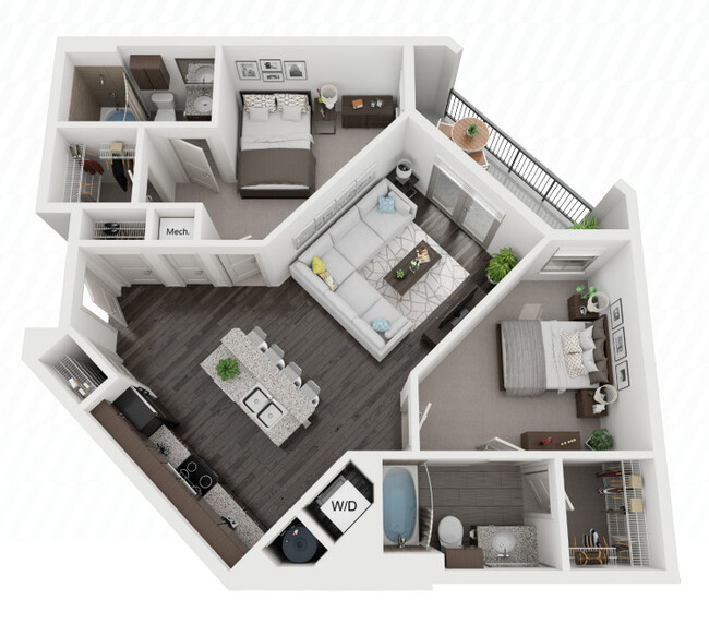 Floorplan - The Legacy at Baton Rouge