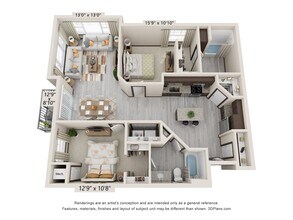 Building Photo - Corner 2 Bedroom/2 Bathroom Brand New Apartment