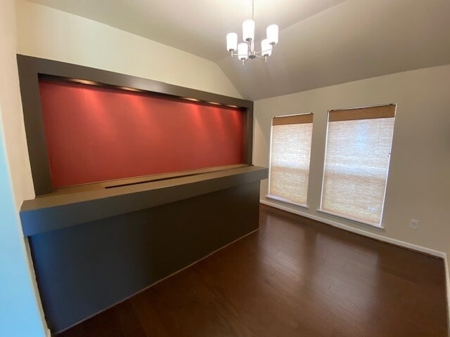 Breakfast Bar with Accent Lighting - 4410 Greens Orchard Dr