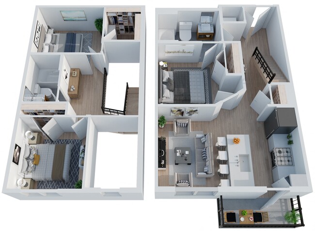 Floorplan - The Riviera on Semmes