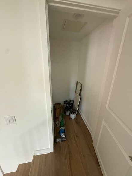 Additional storage closet in stairwell - 6259 Riverton Ave