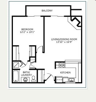 1BR/1BA - Honey Creek