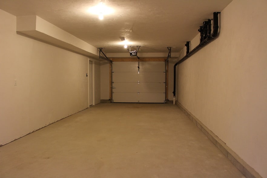 Two car garage area. - 1088 W Boylston St