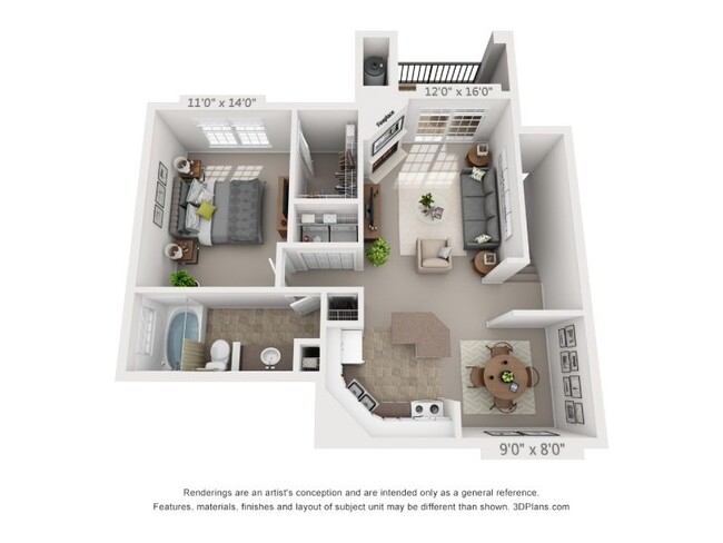 Floorplan - The Retreat at Fox Hollow