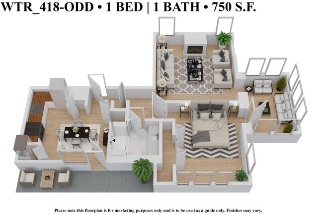 Floorplan - Waterman Clara