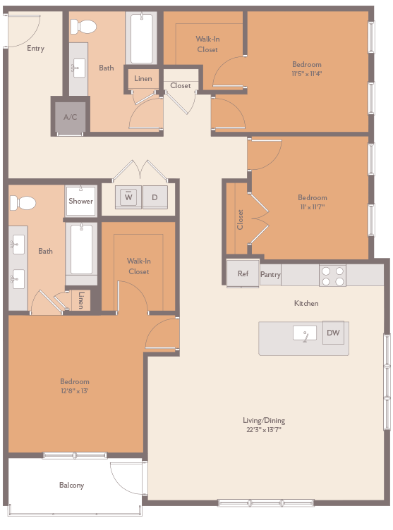 Floorplan - Olympus at Memorial