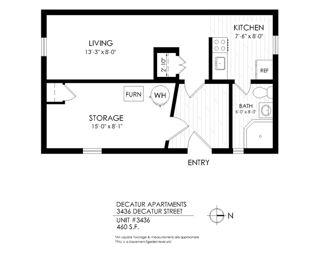 Floorplan - Decatur Apartments