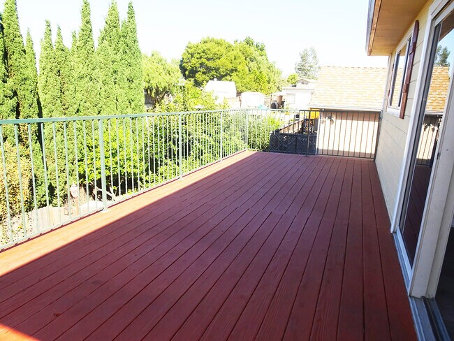 Garage to Deck View - 2043 Altamont Rd