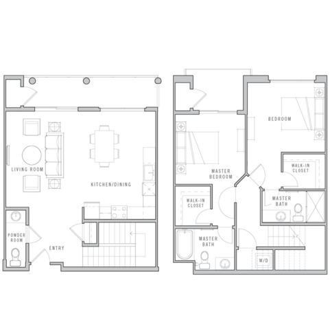 Floorplan - Loft House Apartments
