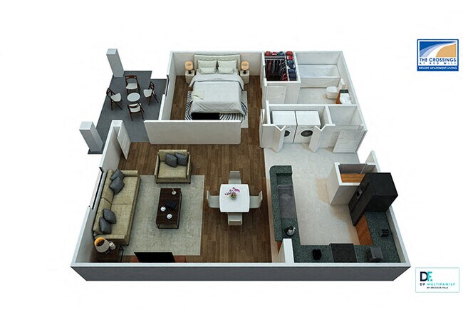 Floorplan - The Crossings at Red Mill