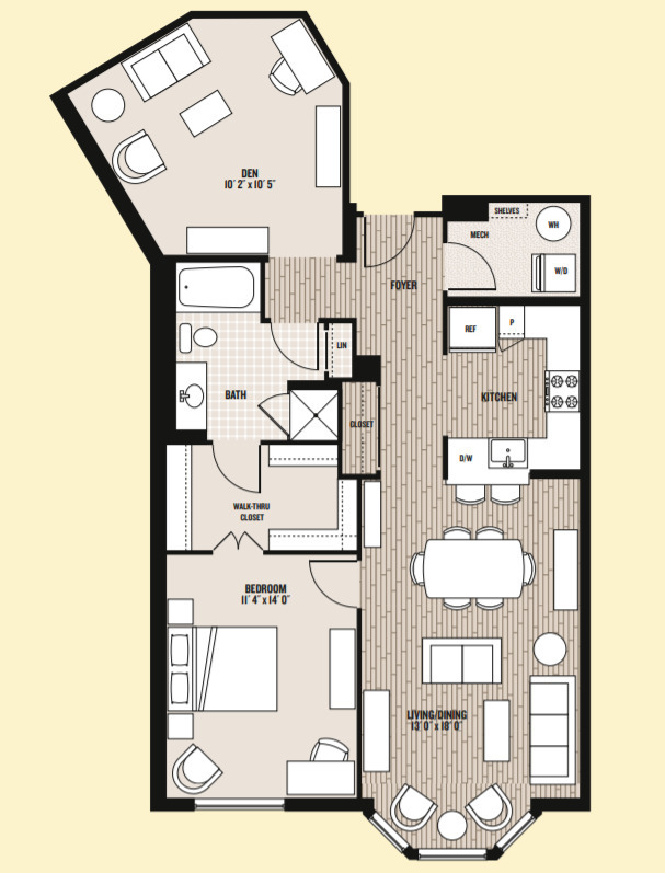 Floorplan - Palladian at Rockville Town Square