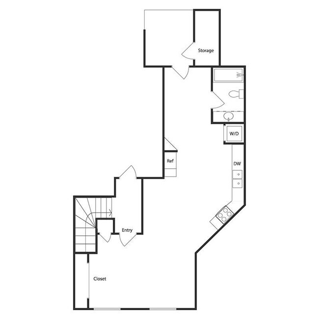 Floorplan - Portage Commons Apartment Homes