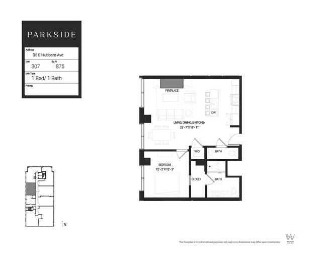 Floorplan - Parkside On Pearl