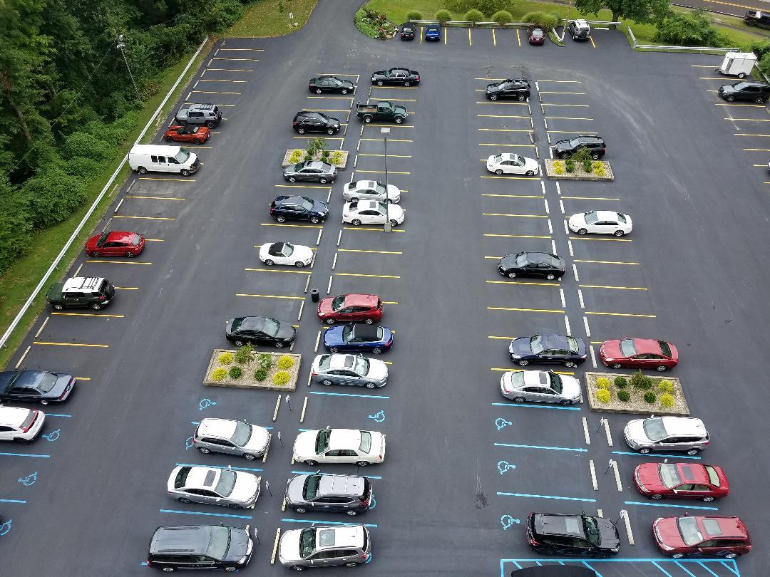 large private parking lot - 1800 Roundhill Rd