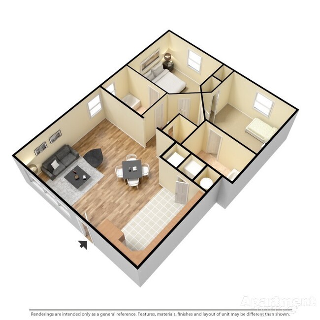 Floorplan - Fairways at Hunters Run