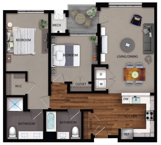 Floorplan - The Grove at Watsessing