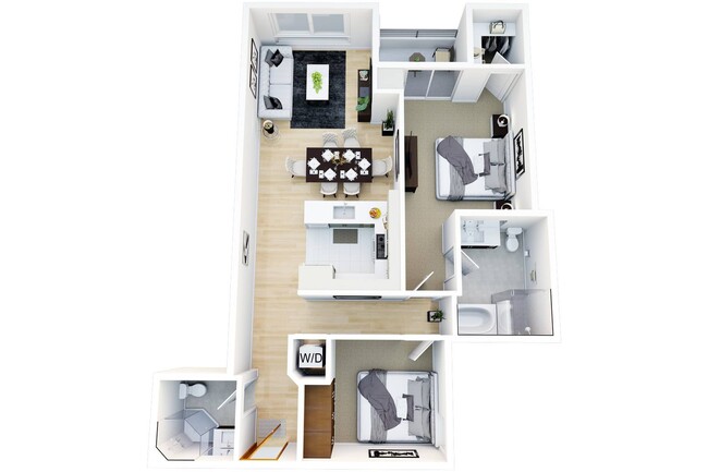 Floorplan - The Carlton At Hollywood
