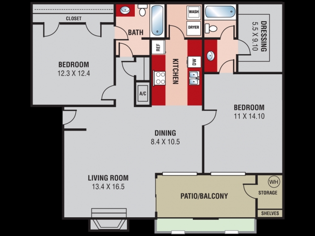 Rio Grande - The Woodlands Apartment Homes