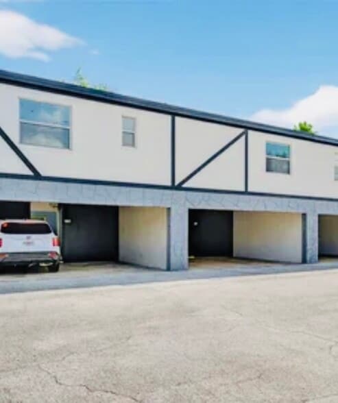 Concrete Block Covered Parking - 1127 King Arthur Ct