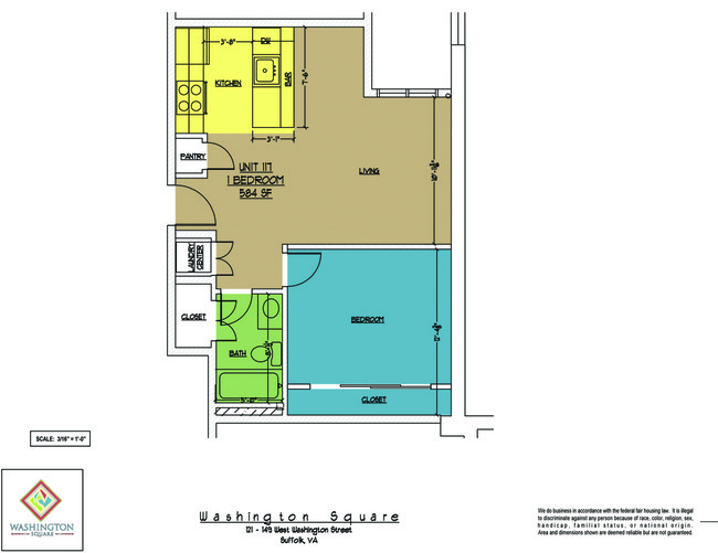 Floorplan - Washington Square