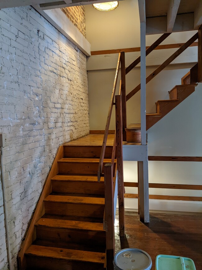 Upstairs back into entry level(Living room) - 11 Spruce St