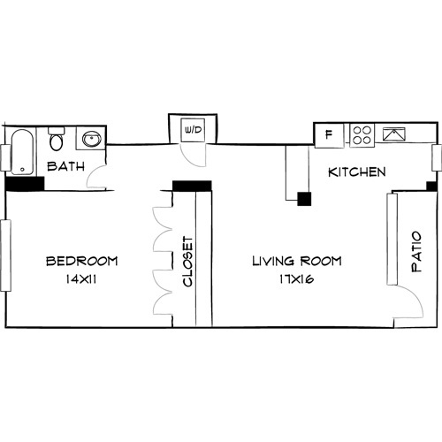 Floorplan - Southgate Towers