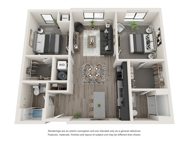 Floorplan - The Abbey Townhomes and Flats