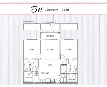 Floorplan - Rose Hill Apartments