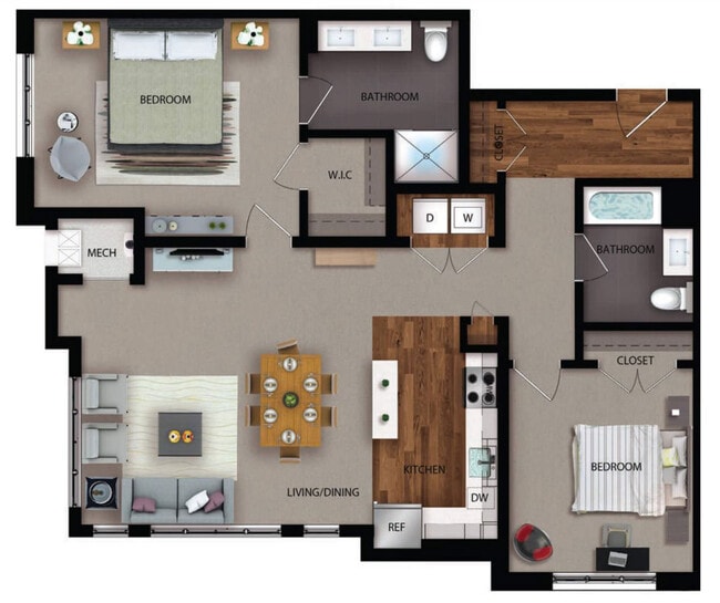 Floorplan - The Grove at Watsessing