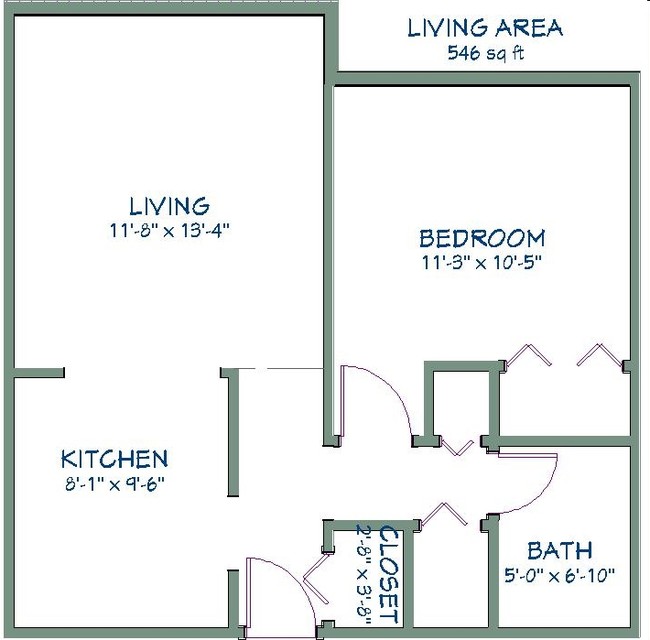 1BR/1BA - Washington Square - 62+ Senior