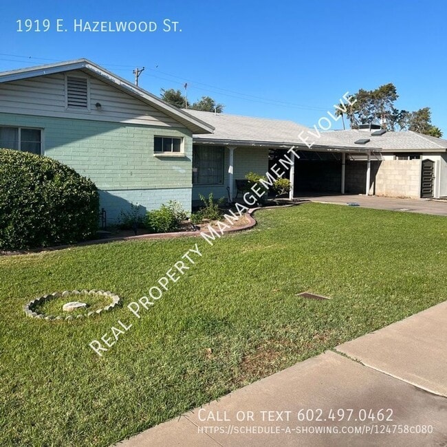 Charming Home 1919 E Hazelwood St Phoenix AZ 85016 Apartment Finder