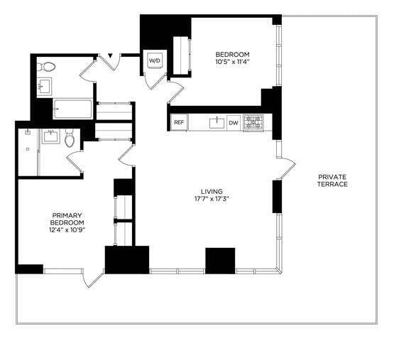 Floorplan - Lincoln at Bankside