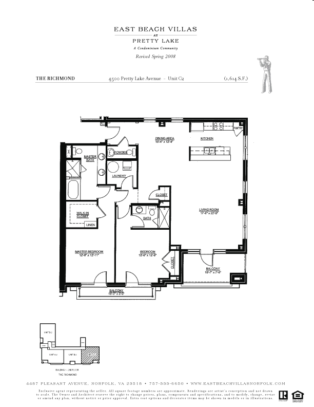 2BR/2BA - East Beach Villas