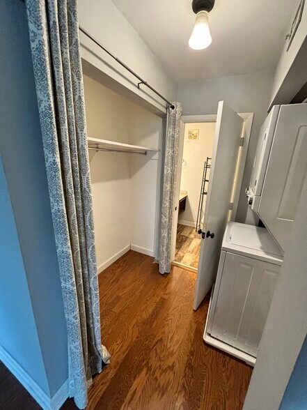 Primary closet & laundry closet - 1900 Richard Jones Rd